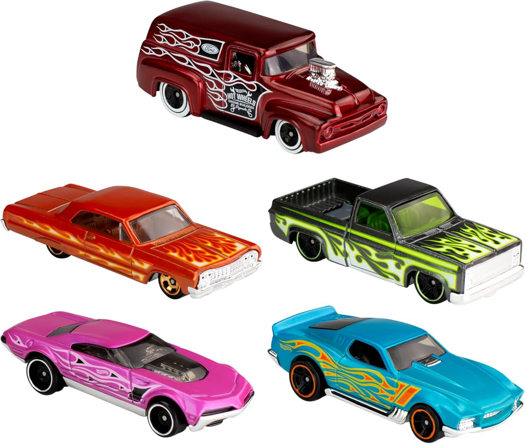 Hot Wheels 01806 Hot Wheels Car Assortment 5 Count