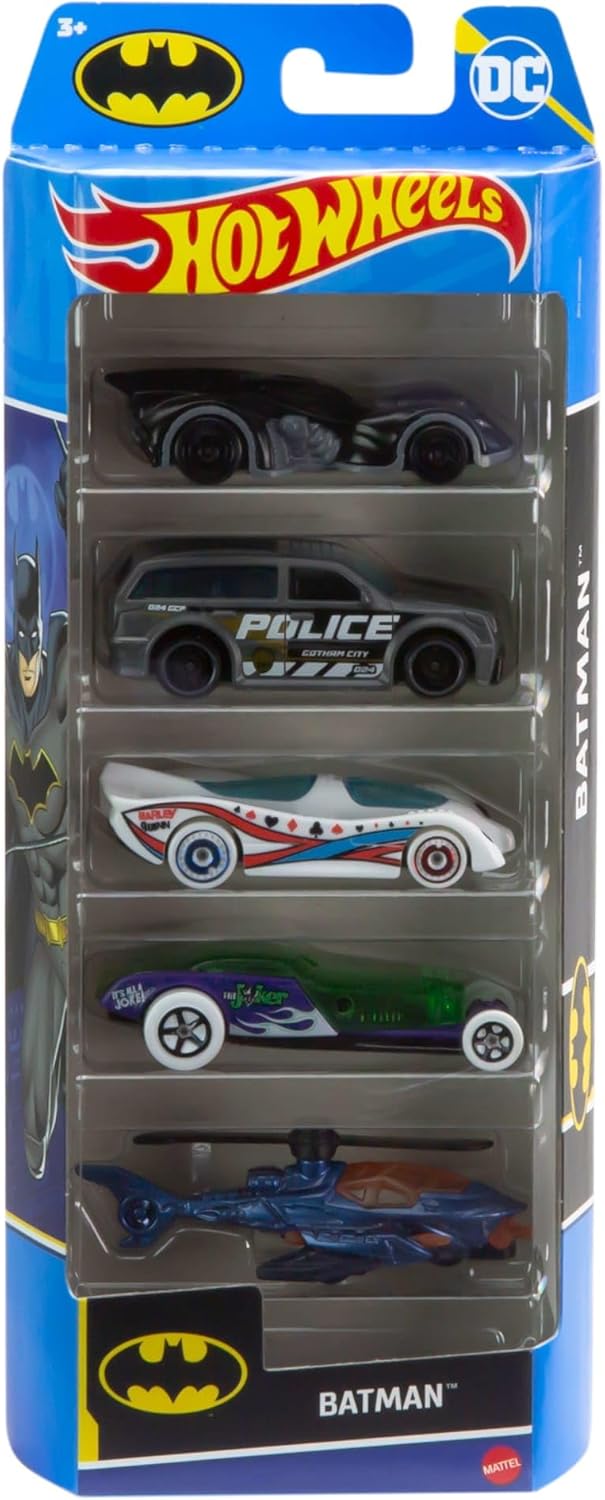 Hot Wheels 01806 Hot Wheels Car Assortment 5 Count