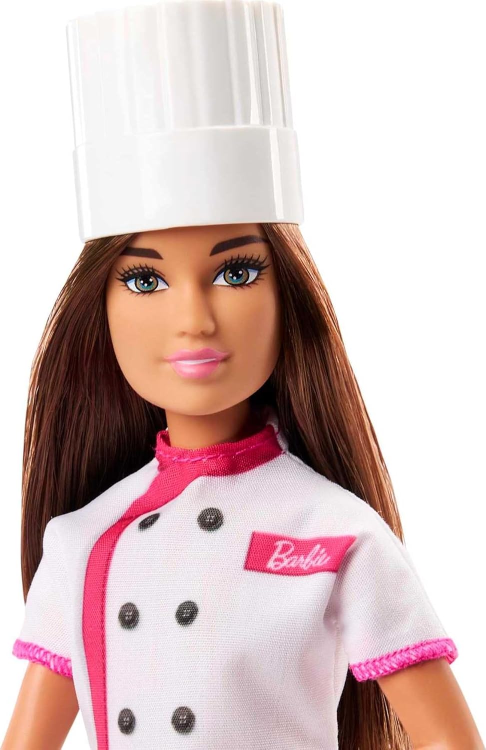 Barbie Doll & Accessories, Career Pastry Chef Doll with Hat, and Cake Slice
