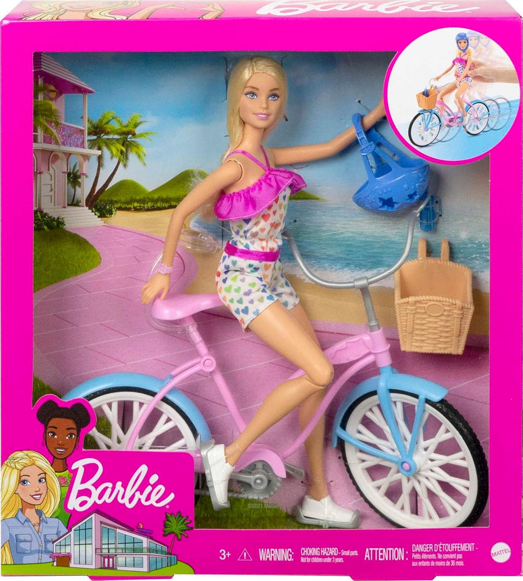 Bicycle with Rolling Wheels & Water Bottle Accessory, Gift for 3 to 7 Year Olds