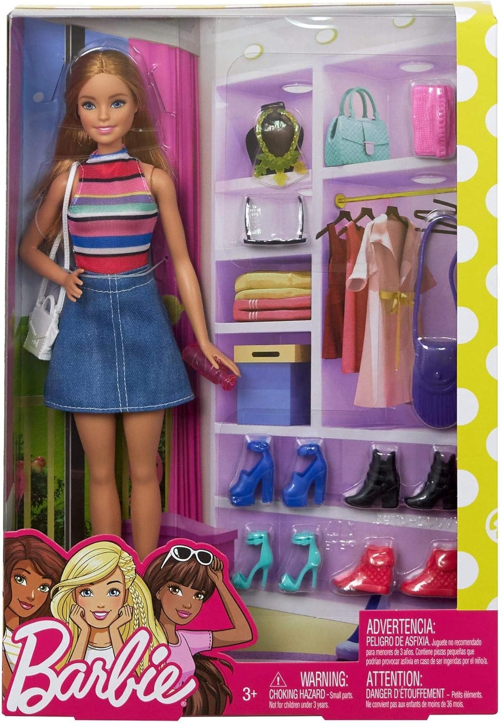 Barbie Doll with 11 Accessories